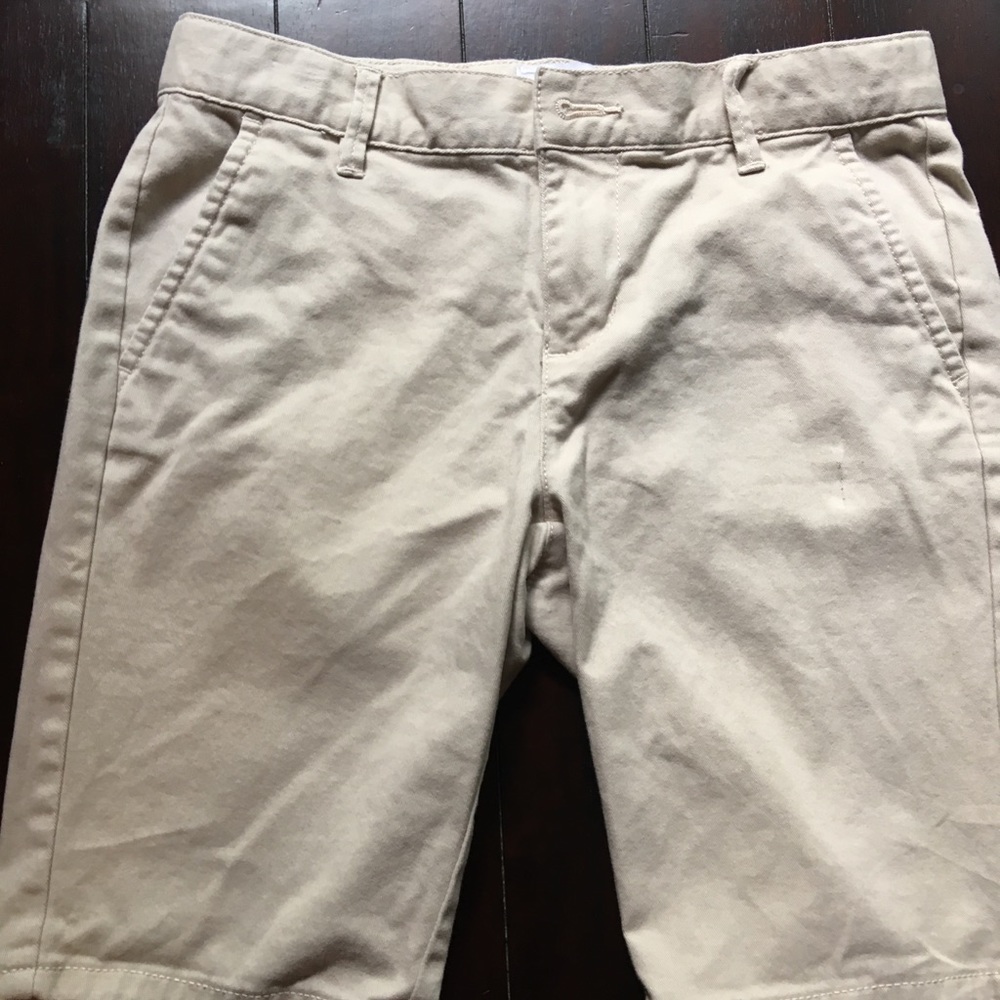 Girls Bermuda Kaki Shorts